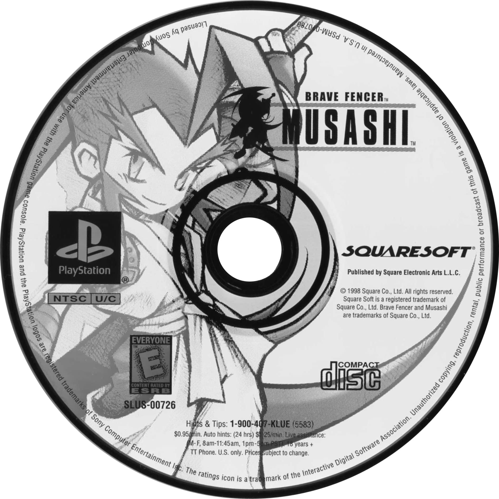 Brave Fencer Musashi Playstation - Video Game - Used - CaveGamers - Image 3