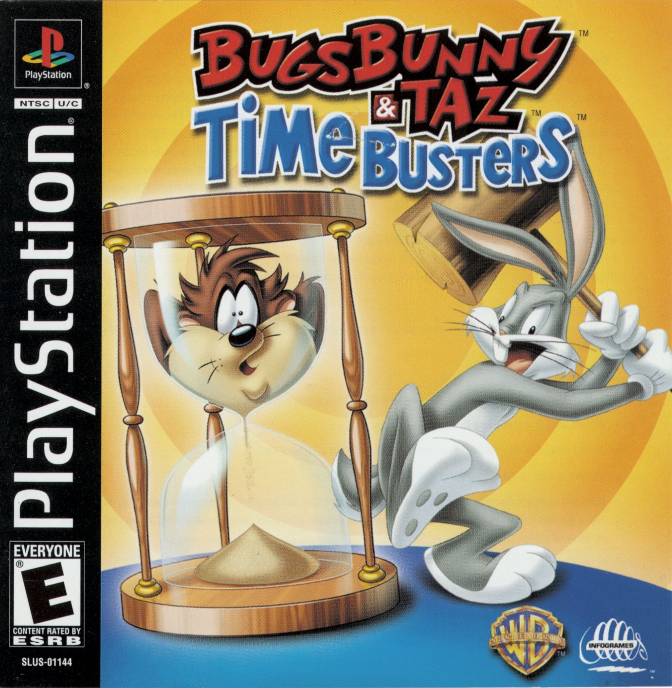 Bugs Bunny and Taz Time Busters Playstation - Video Game - Used - CaveGamers