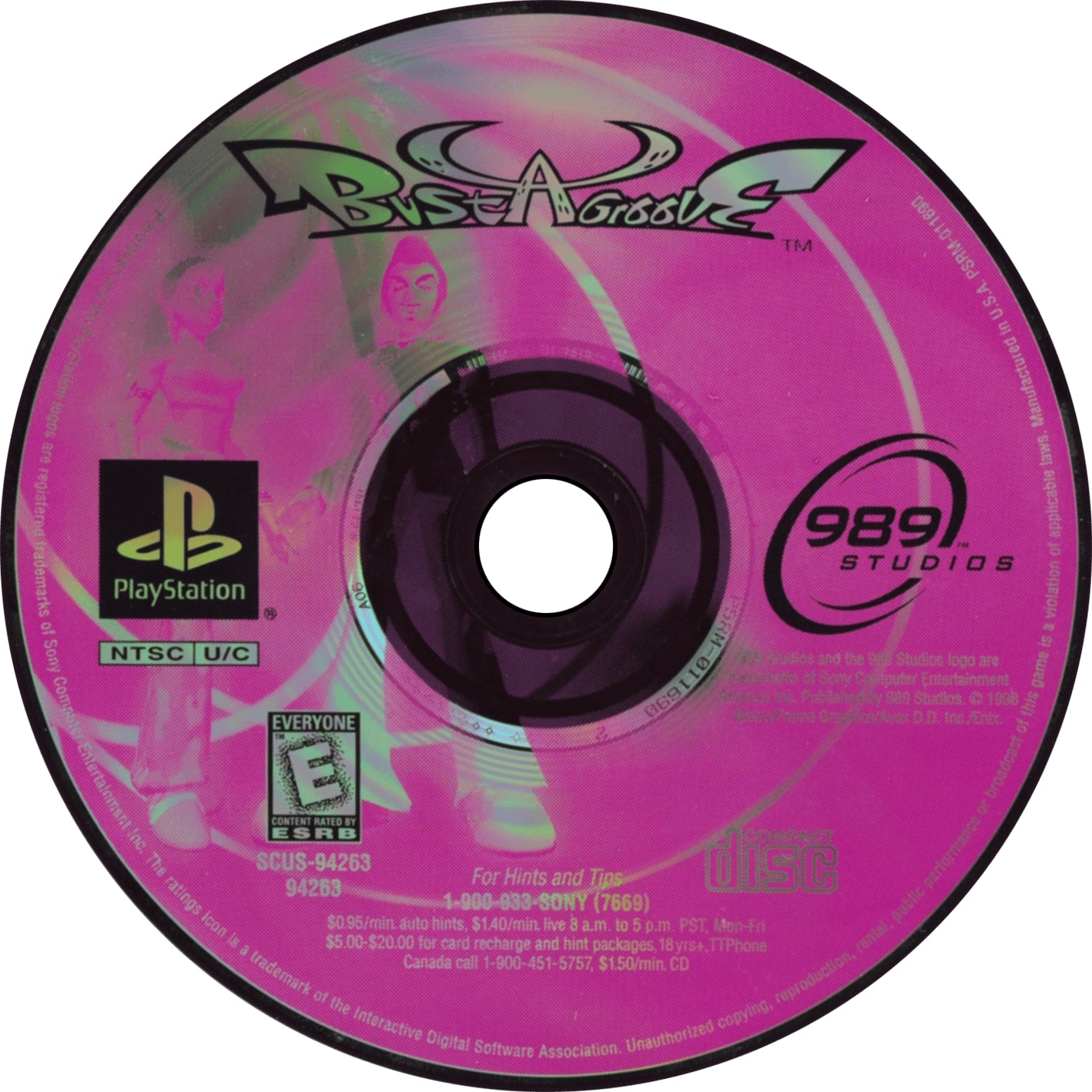 Bust A Groove Playstation - Video Game - Used - CaveGamers - Image 3
