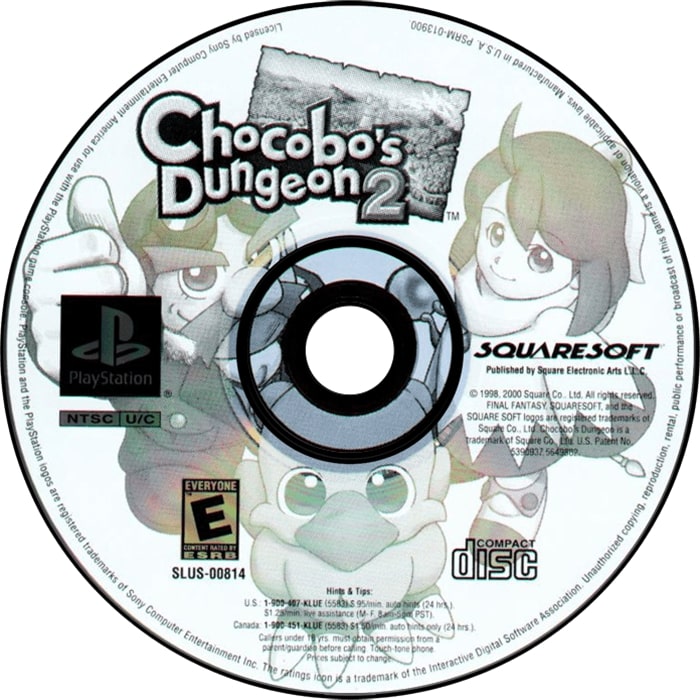 Chocobo's Dungeon 2 Playstation - Video Game - Used - CaveGamers - Image 3