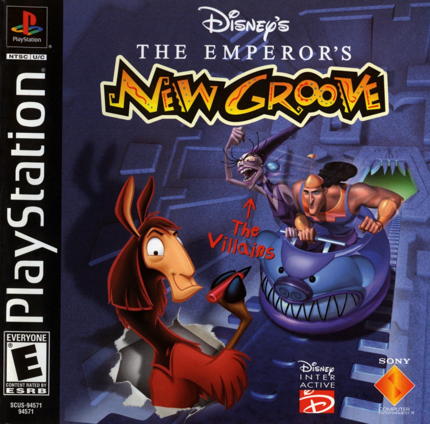 Emperor's New Groove Playstation - Video Game - Used - CaveGamers