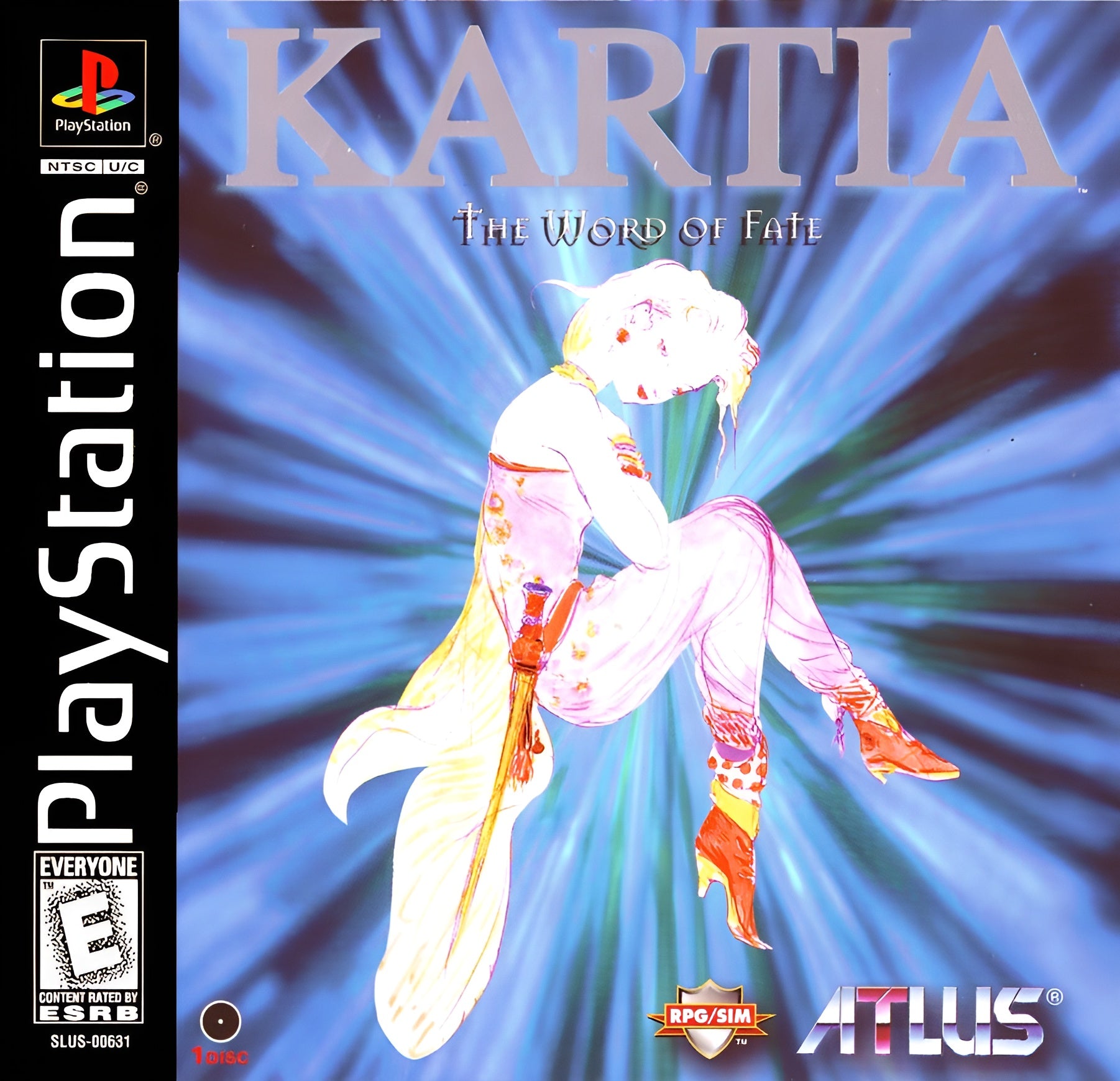 Kartia Word of Fate Playstation - Video Game - Used - CaveGamers