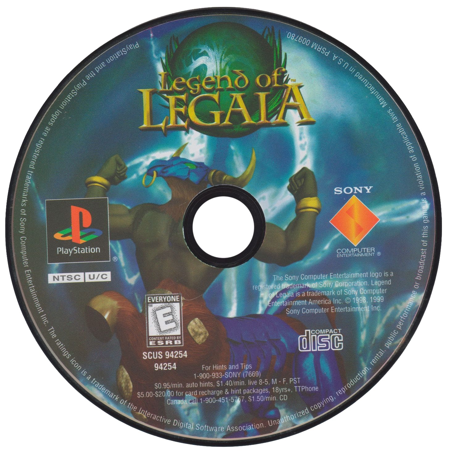 Legend of Legaia Playstation - Video Game - Used - CaveGamers - Image 3