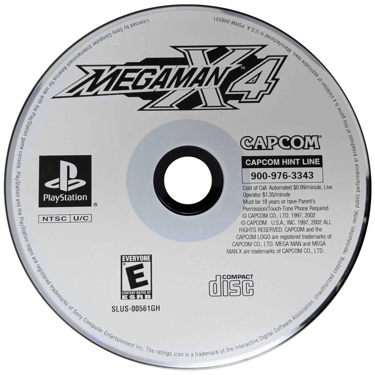 Mega Man X4 Playstation - Video Game - Used - CaveGamers - Image 4