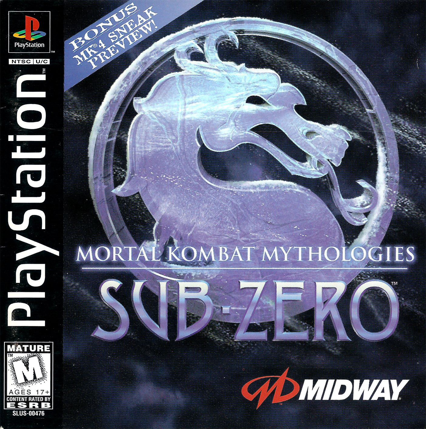 Mortal Kombat Mythologies: Sub-Zero Playstation - Video Game - Used - CaveGamers