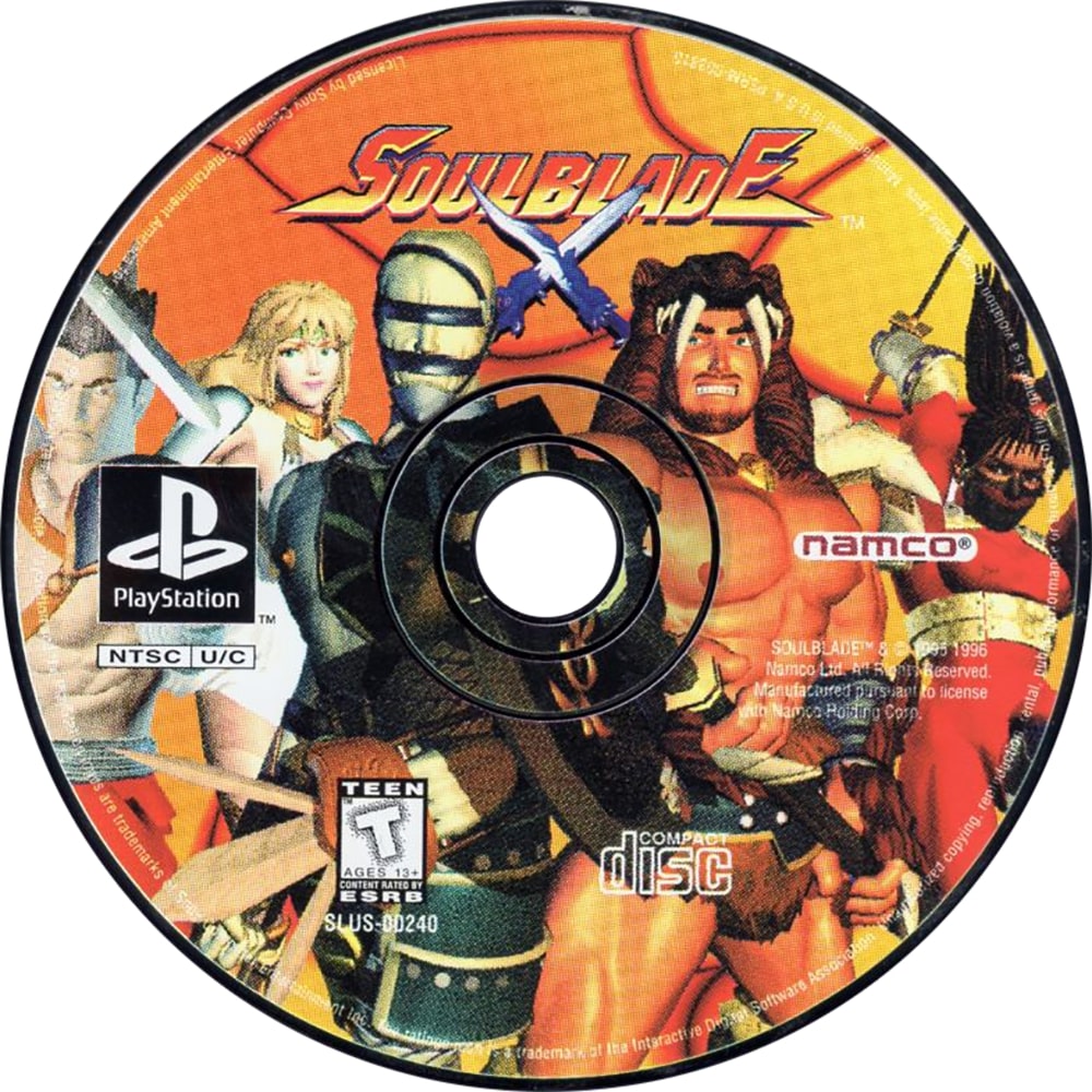 Soul Blade Playstation - Video Game - Used - CaveGamers - Image 4