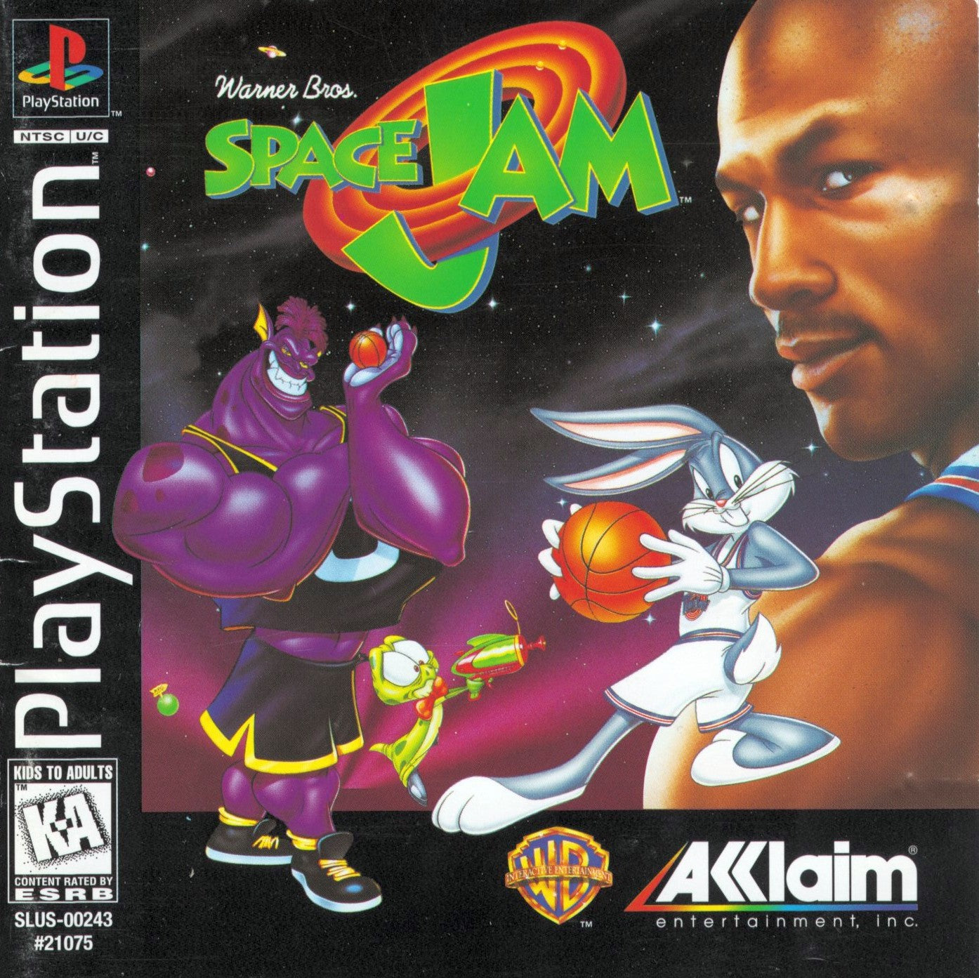 Space Jam Playstation - Video Game - Used - CaveGamers