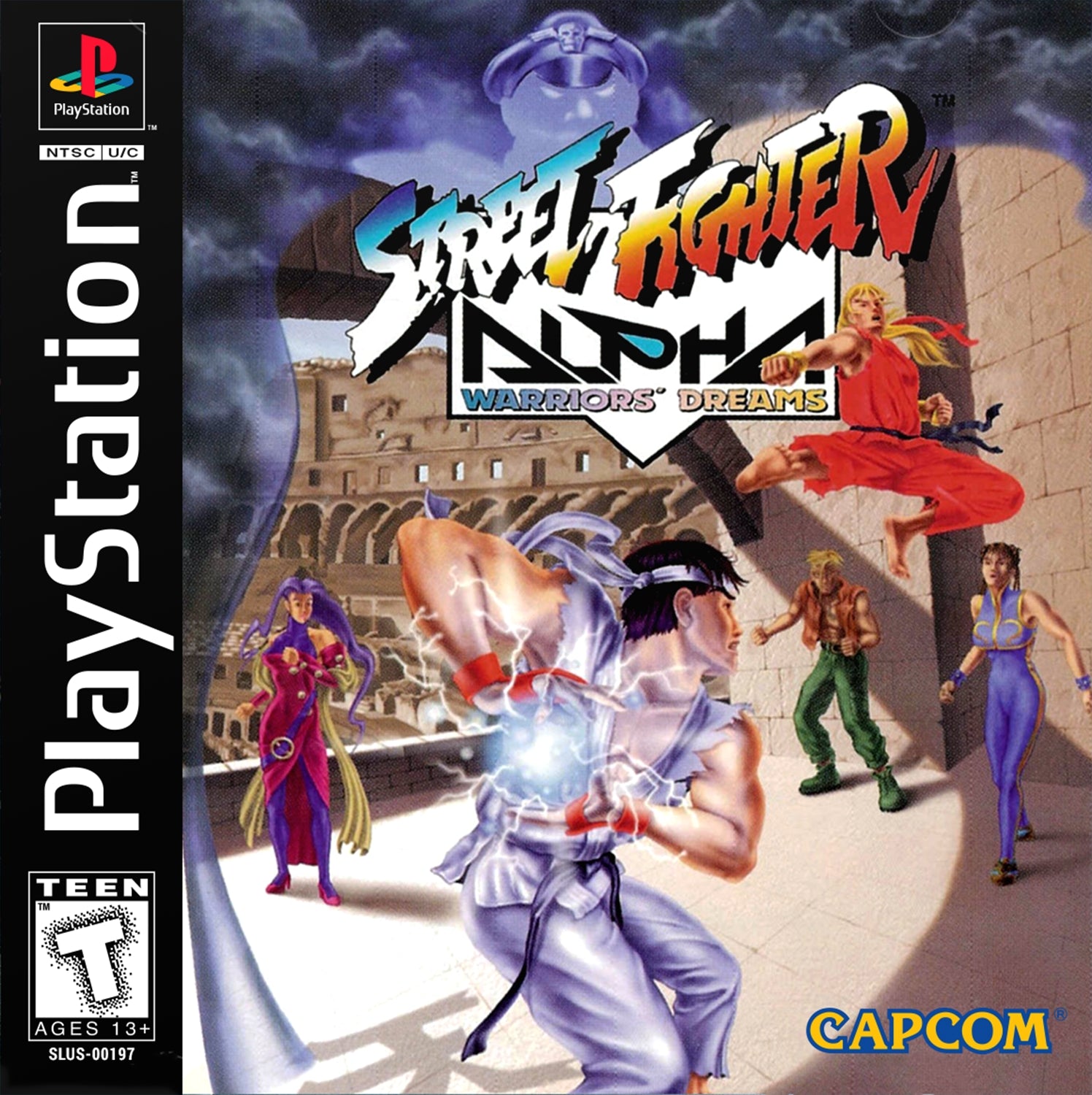 Street Fighter Alpha Warriors' Dreams Playstation - Video Game - Used - CaveGamers