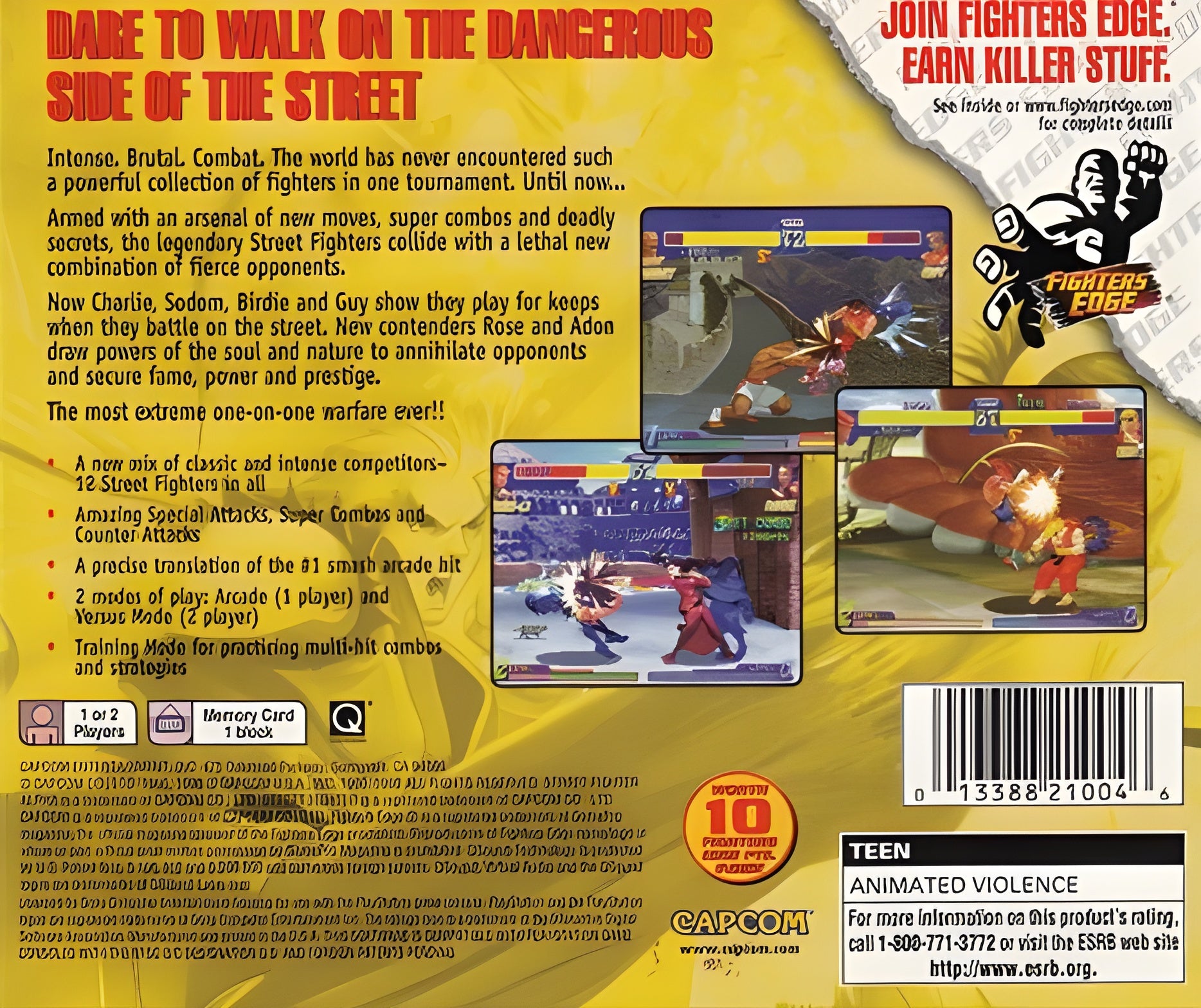 Street Fighter Alpha Warriors' Dreams Playstation - Video Game - Used - CaveGamers - Image 2