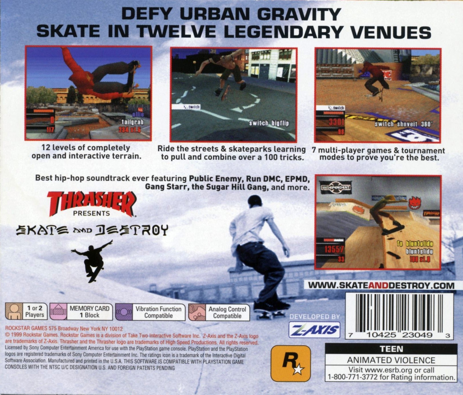 Thrasher Skate and Destroy