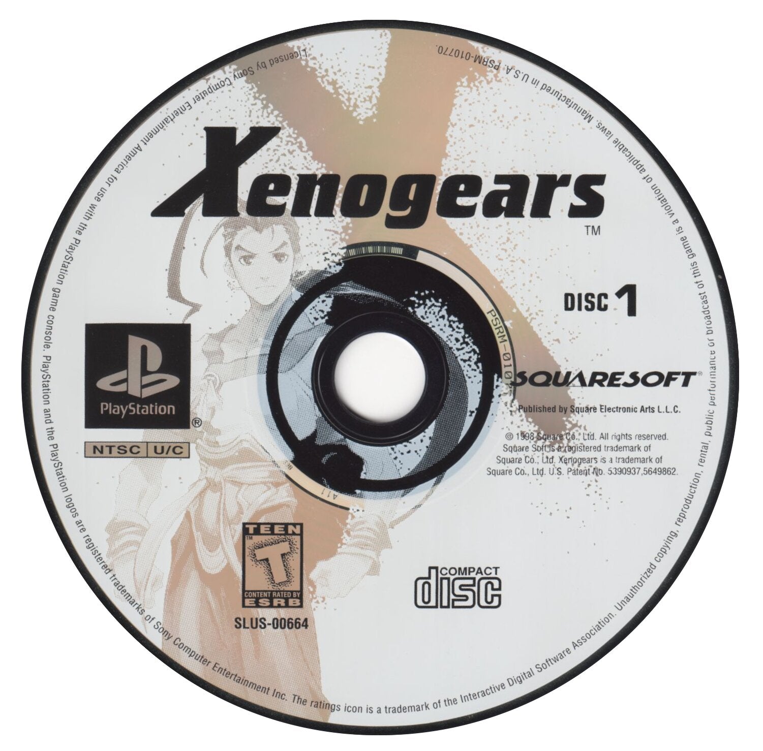 Xenogears [2 Discs] Playstation - Video Game - Used - CaveGamers - Image 3