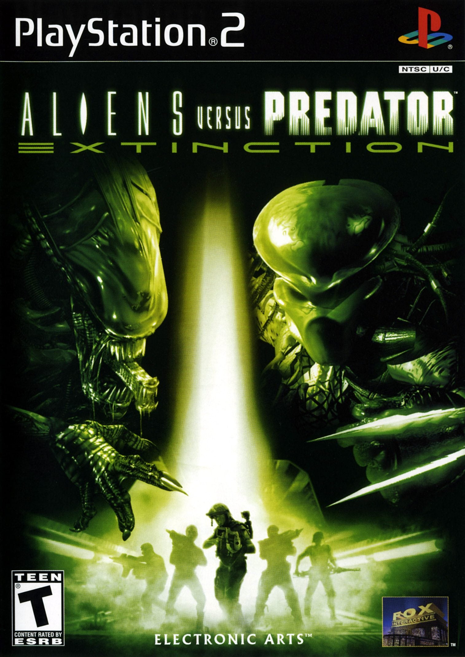 Aliens vs. Predator Extinction PS2 - Video Game - Used - CaveGamers