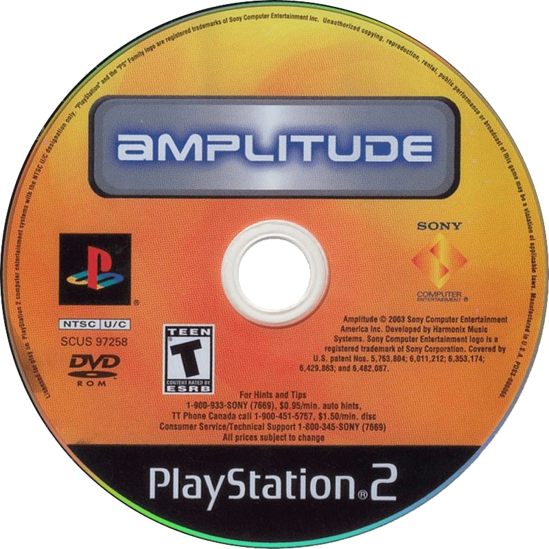 Amplitude PS2 - Video Game - Used - CaveGamers - Image 3