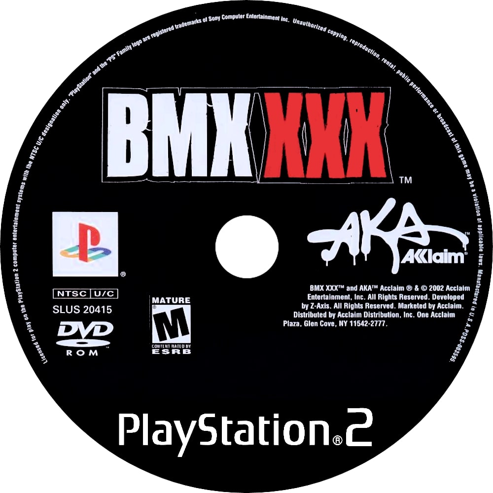 BMX XXX PS2 - Video Game - Used - CaveGamers - Image 3