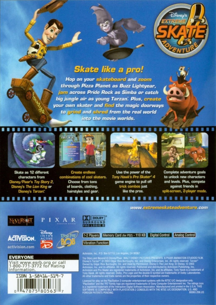 Disney's Extreme Skate Adventure