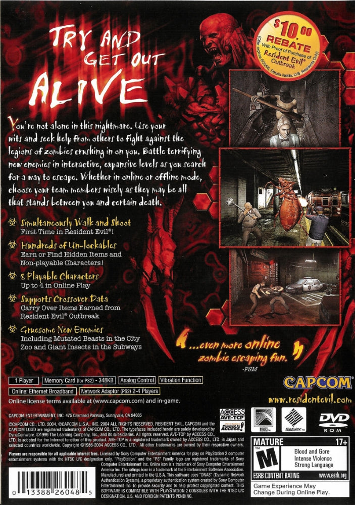 Resident Evil Outbreak File 2