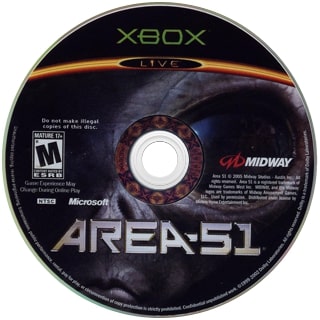 Area 51 Xbox - Video Game - Used - CaveGamers - Image 3