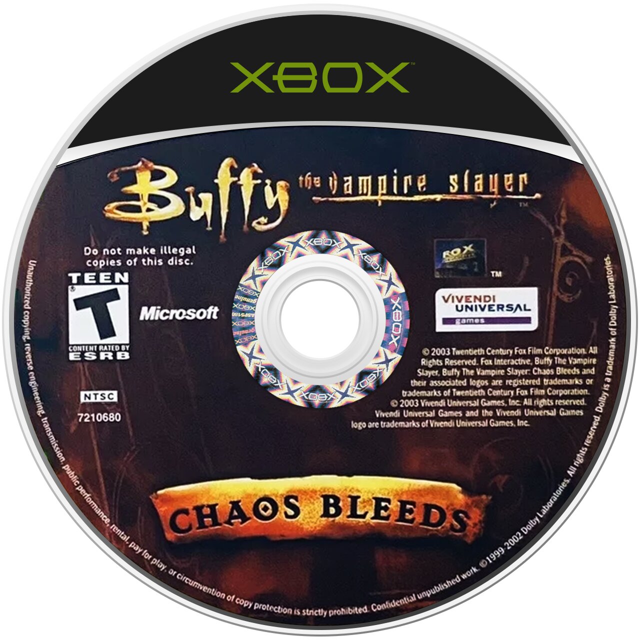 Buffy the Vampire Slayer Chaos Bleeds Xbox - Video Game - Used - CaveGamers - Image 3