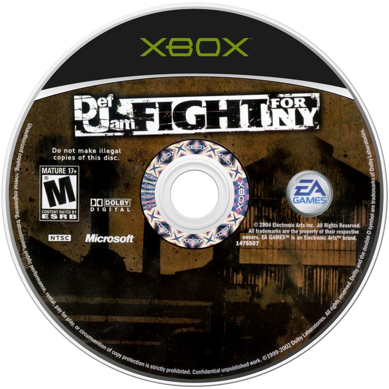 Def Jam Fight for NY Xbox - Video Game - Used - CaveGamers - Image 3