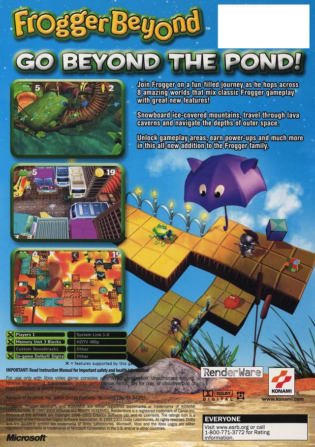 Frogger Beyond