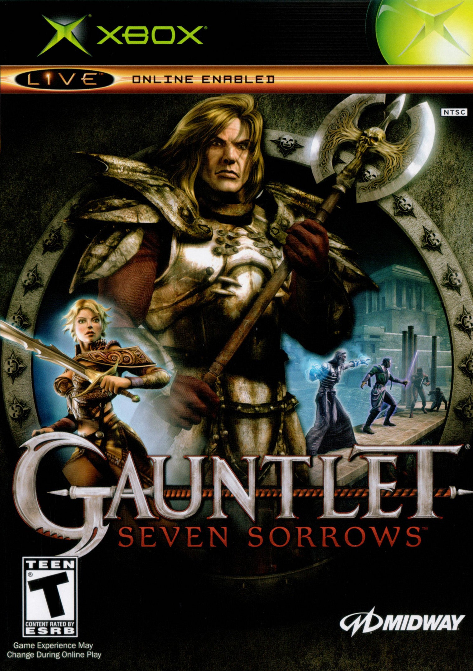Gauntlet Seven Sorrows Xbox - Video Game - Used - CaveGamers