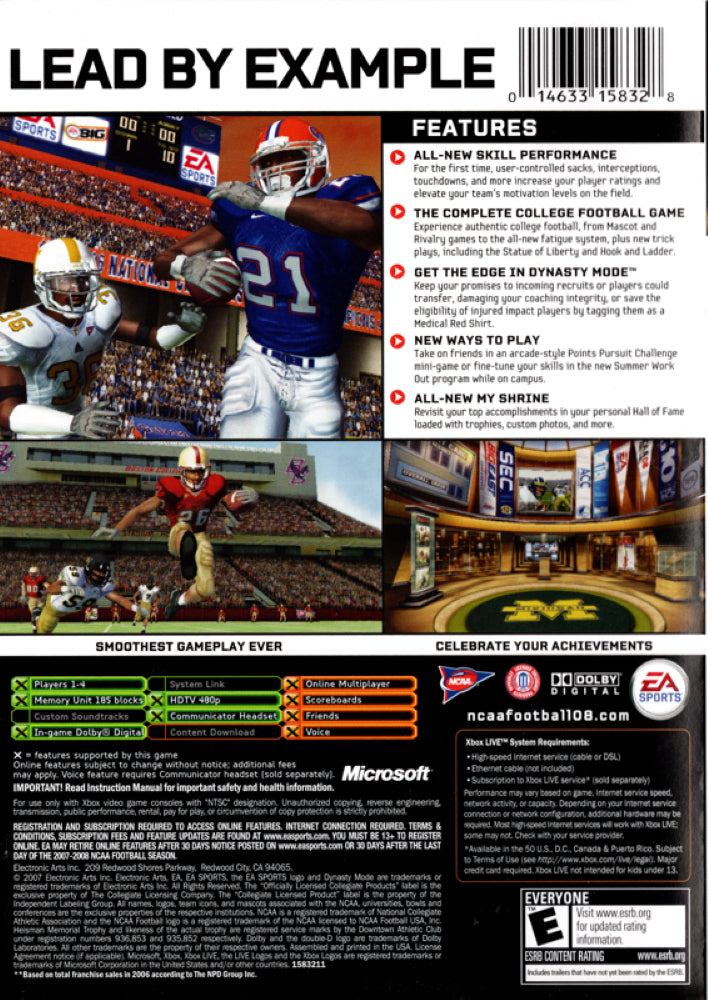 NCAA Football 08