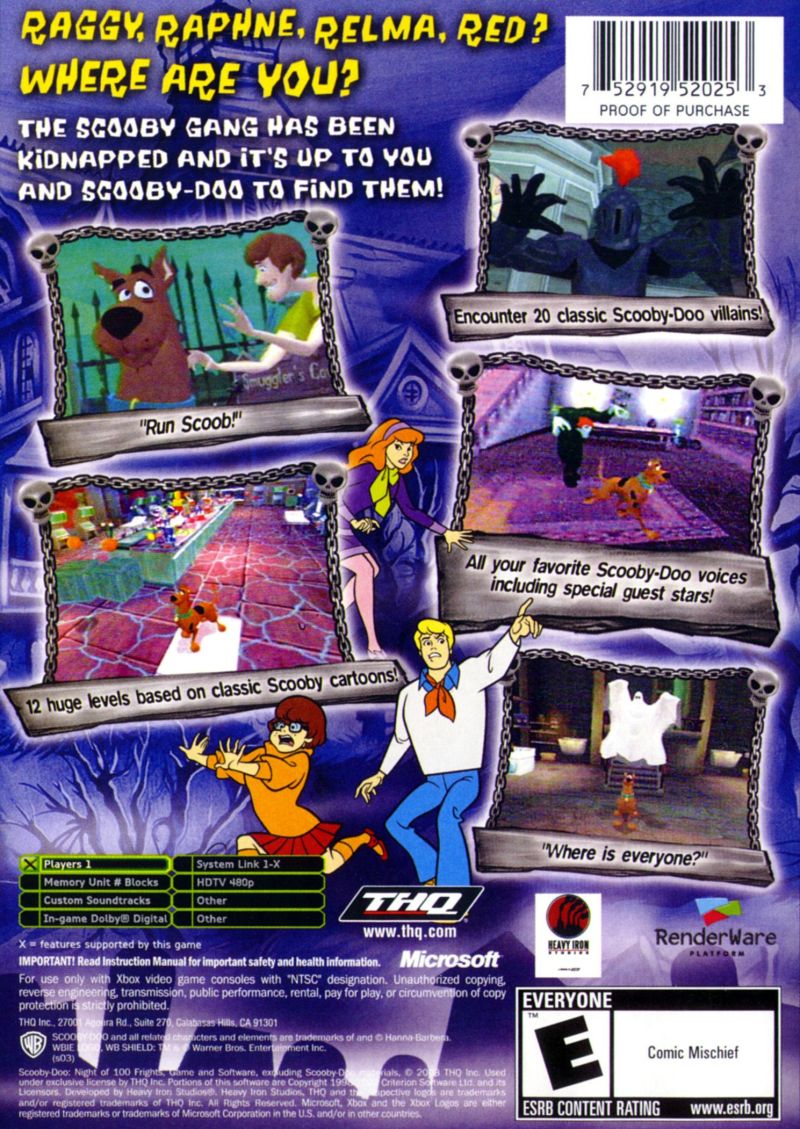 Scooby Doo Night of 100 Frights