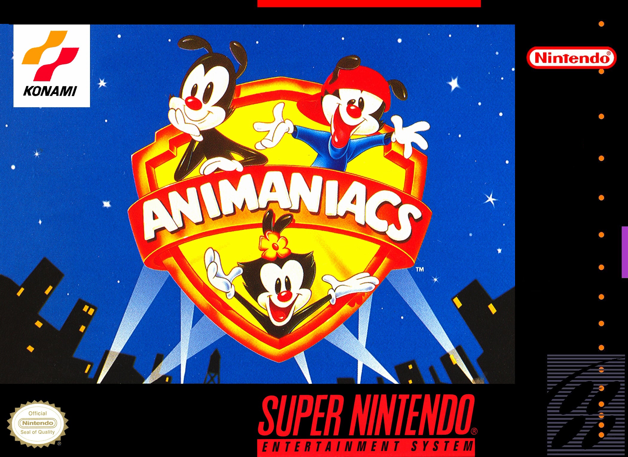 Animaniacs SNES - Video Game - Used - CaveGamers
