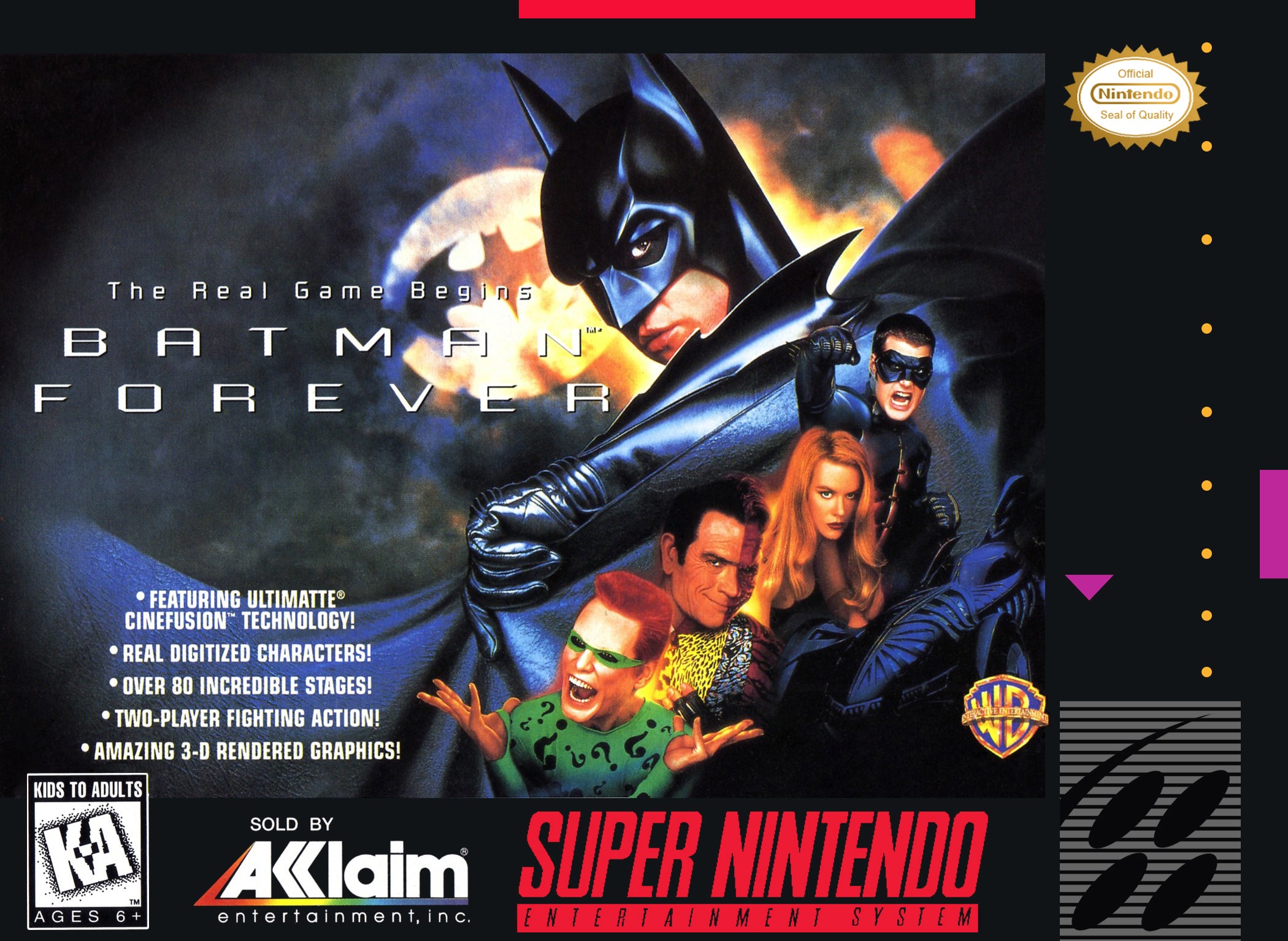 Batman Forever SNES - Video Game - Used - CaveGamers