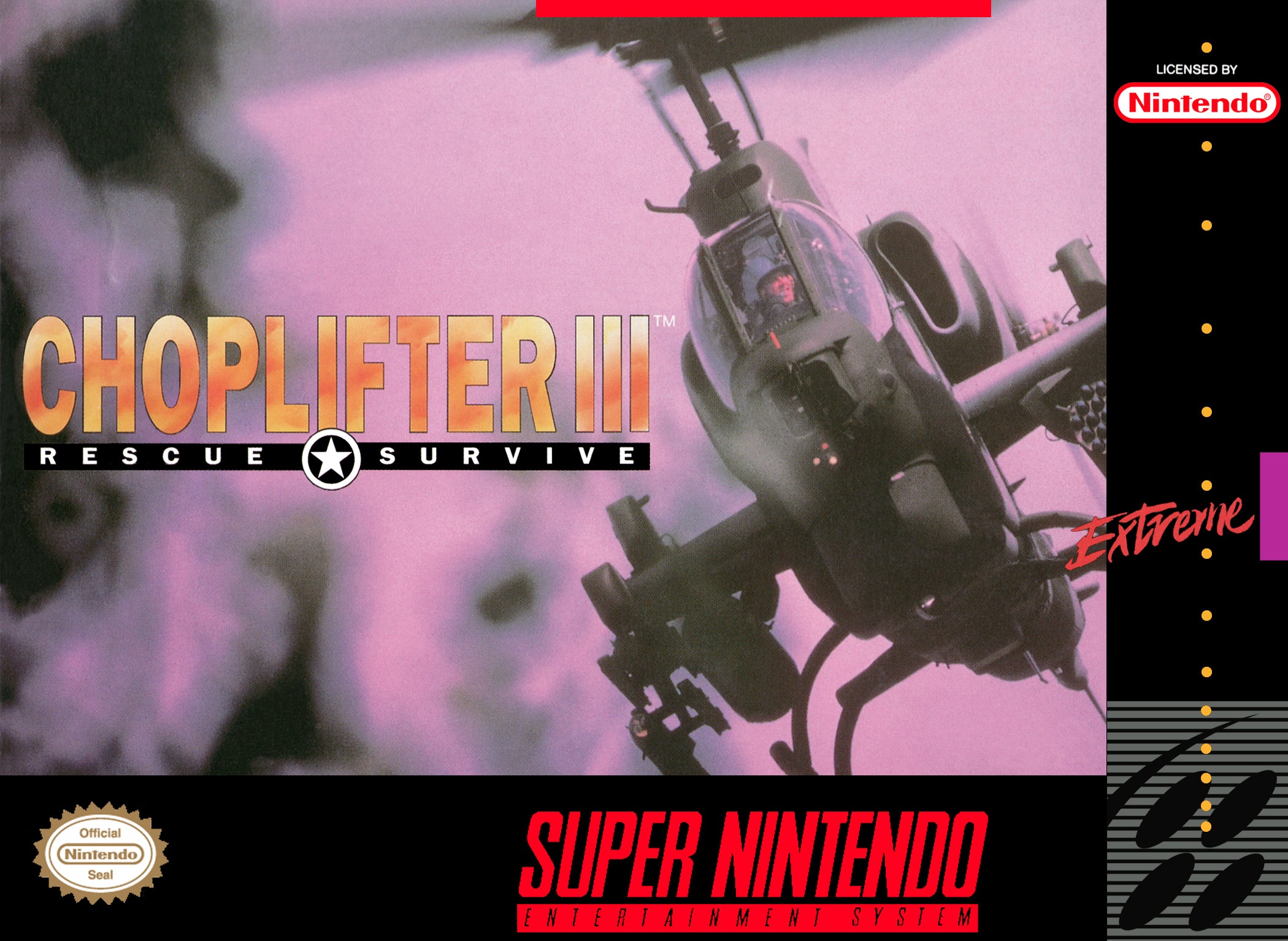 Choplifter 3 SNES - Video Game - Used - CaveGamers
