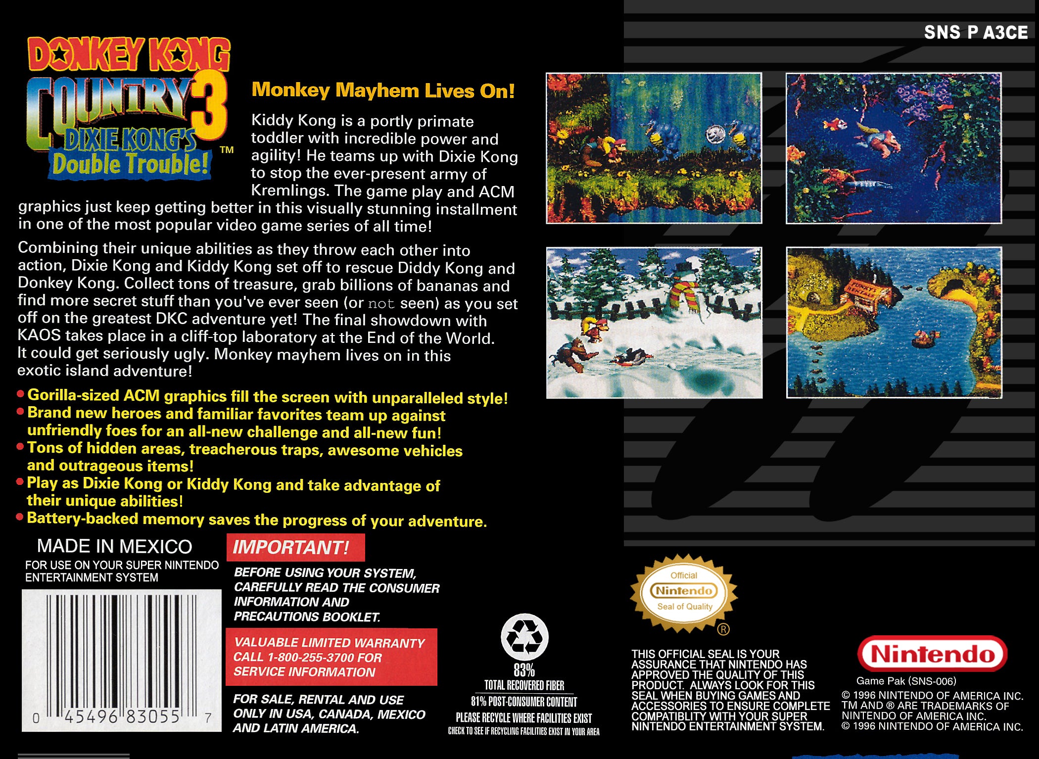 Donkey Kong Country 3