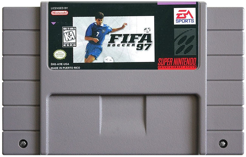 FIFA Soccer 97 SNES - Video Game - Used - CaveGamers - Image 3