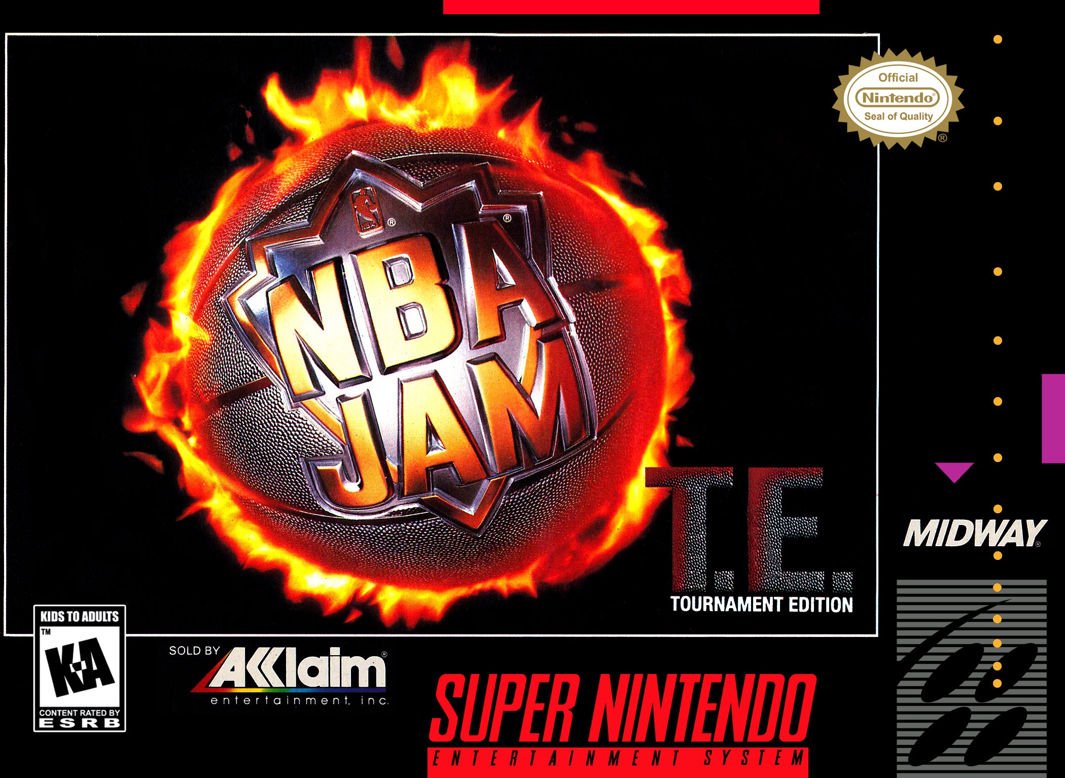 NBA Jam Tournament Edition SNES - Video Game - Used - CaveGamers