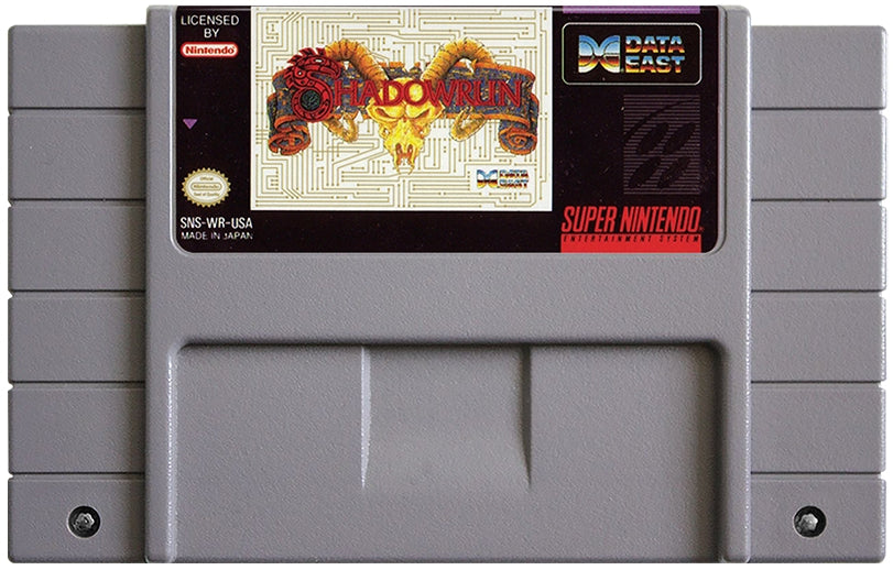Shadowrun SNES - Video Game - Used - CaveGamers - Image 3