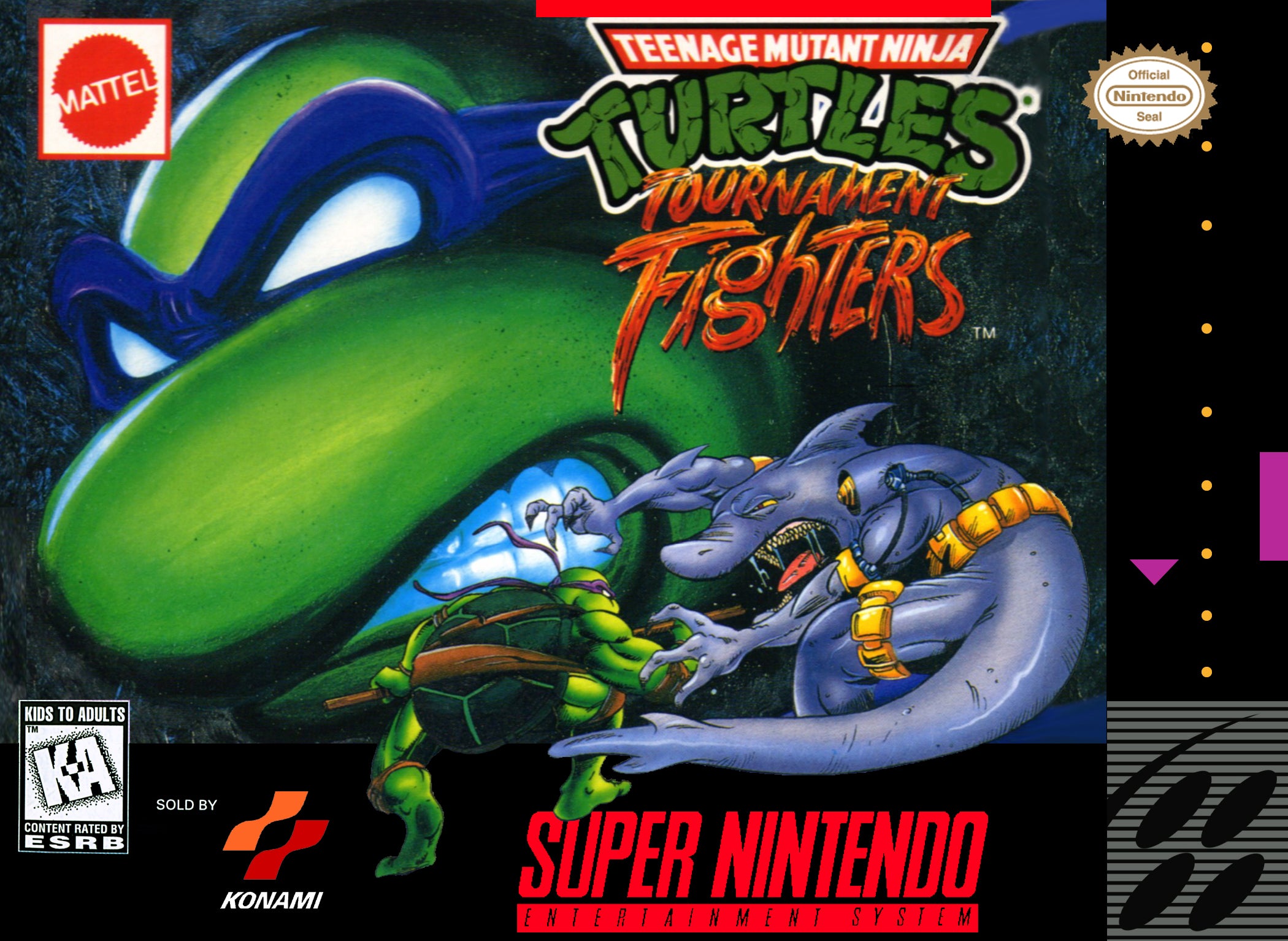Teenage Mutant Ninja Turtles Tournament Fighters SNES - Video Game - Used - CaveGamers