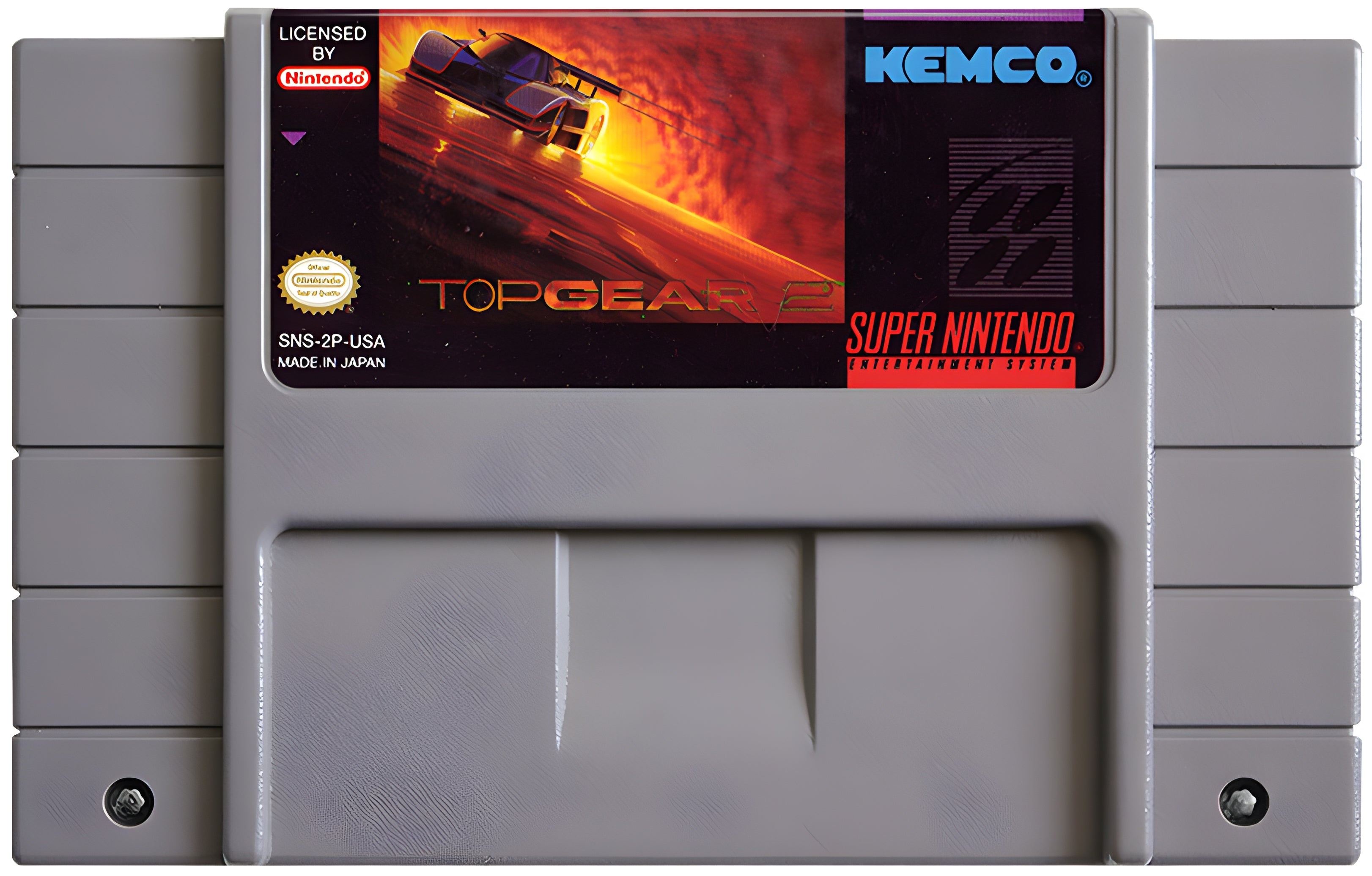 Top Gear 2 SNES - Video Game - Used - CaveGamers - Image 3