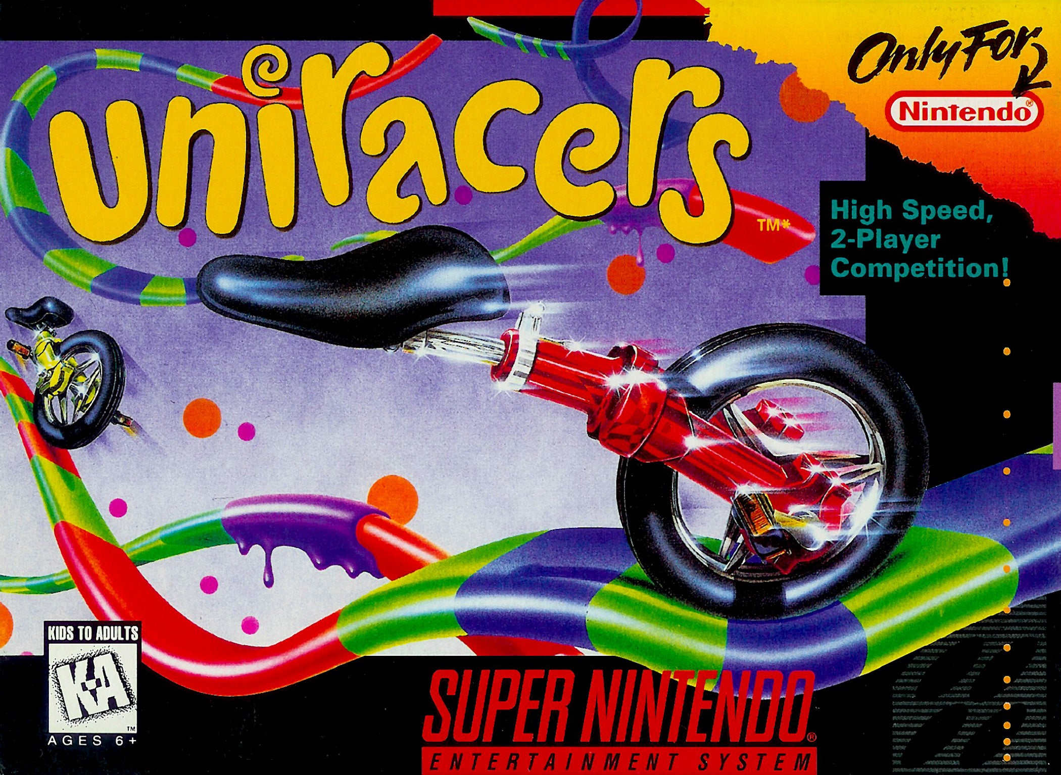 Uniracers SNES - Video Game - Used - CaveGamers