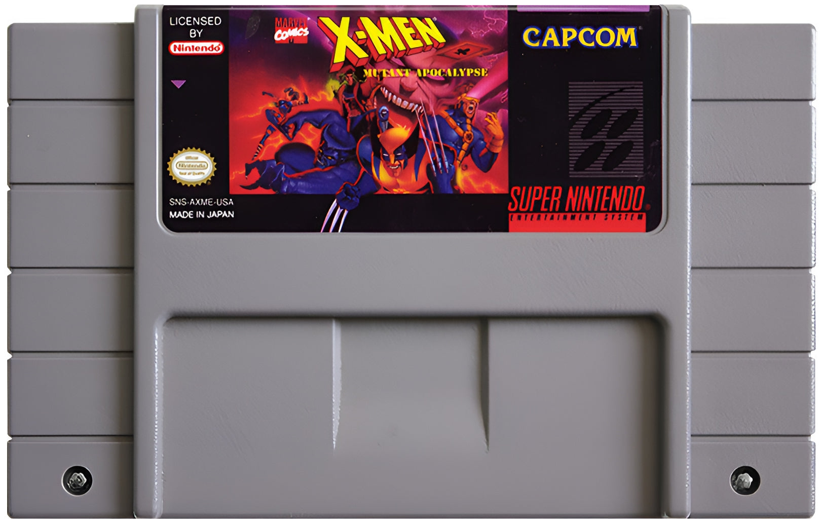 X-Men Mutant Apocalypse SNES - Video Game - Used - CaveGamers - Image 3