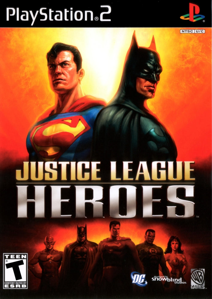 Justice League Heroes PS2 - Video Game - Used - CaveGamers