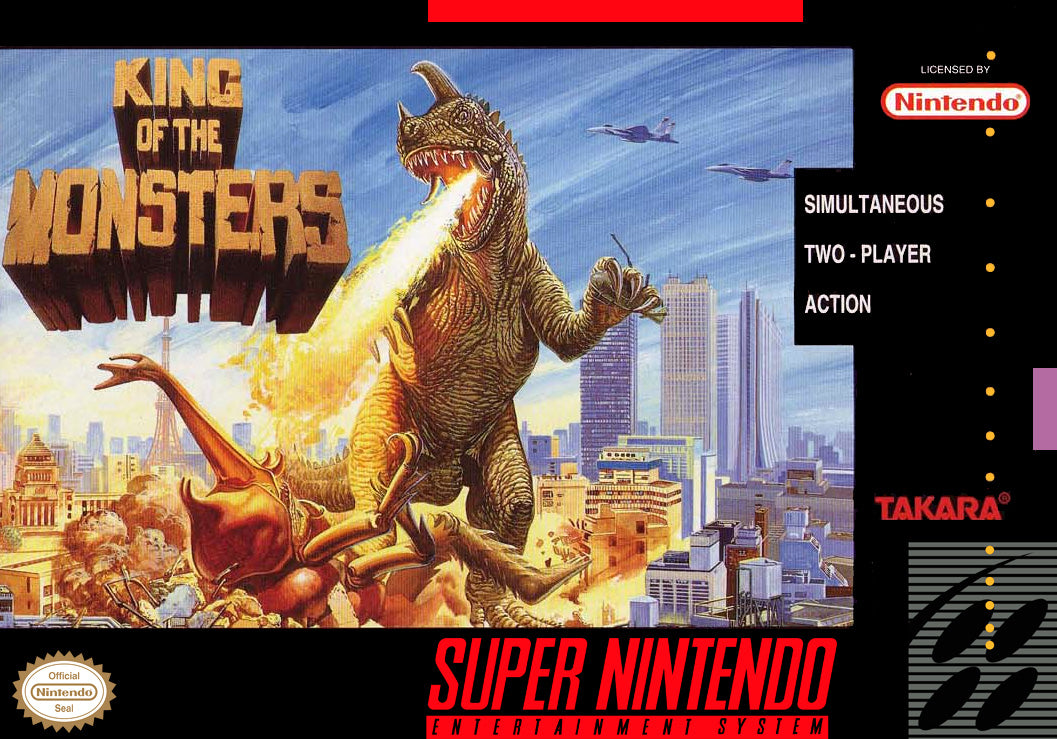 King of the Monsters SNES - Video Game - Used - CaveGamers