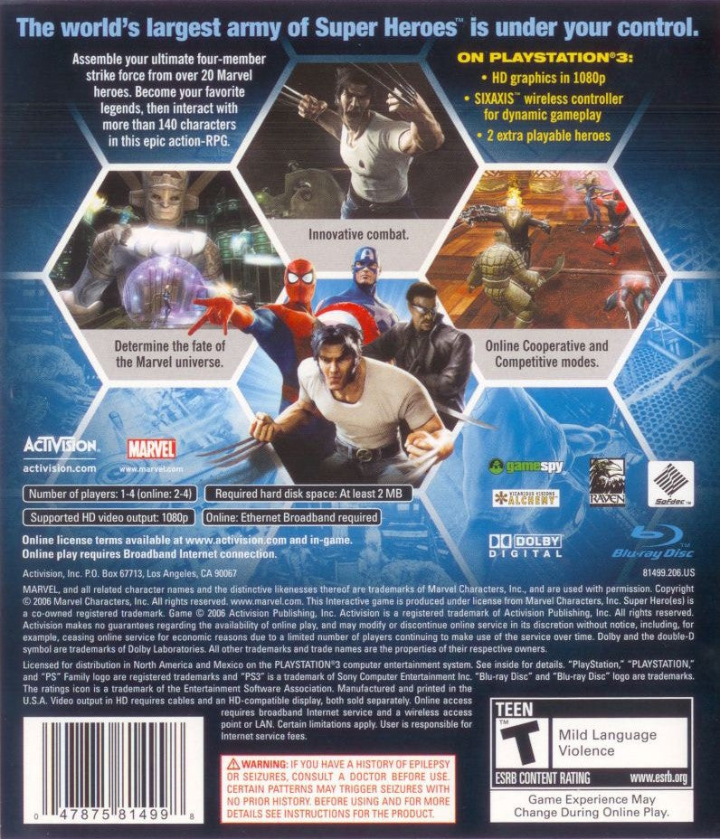 Marvel Ultimate Alliance