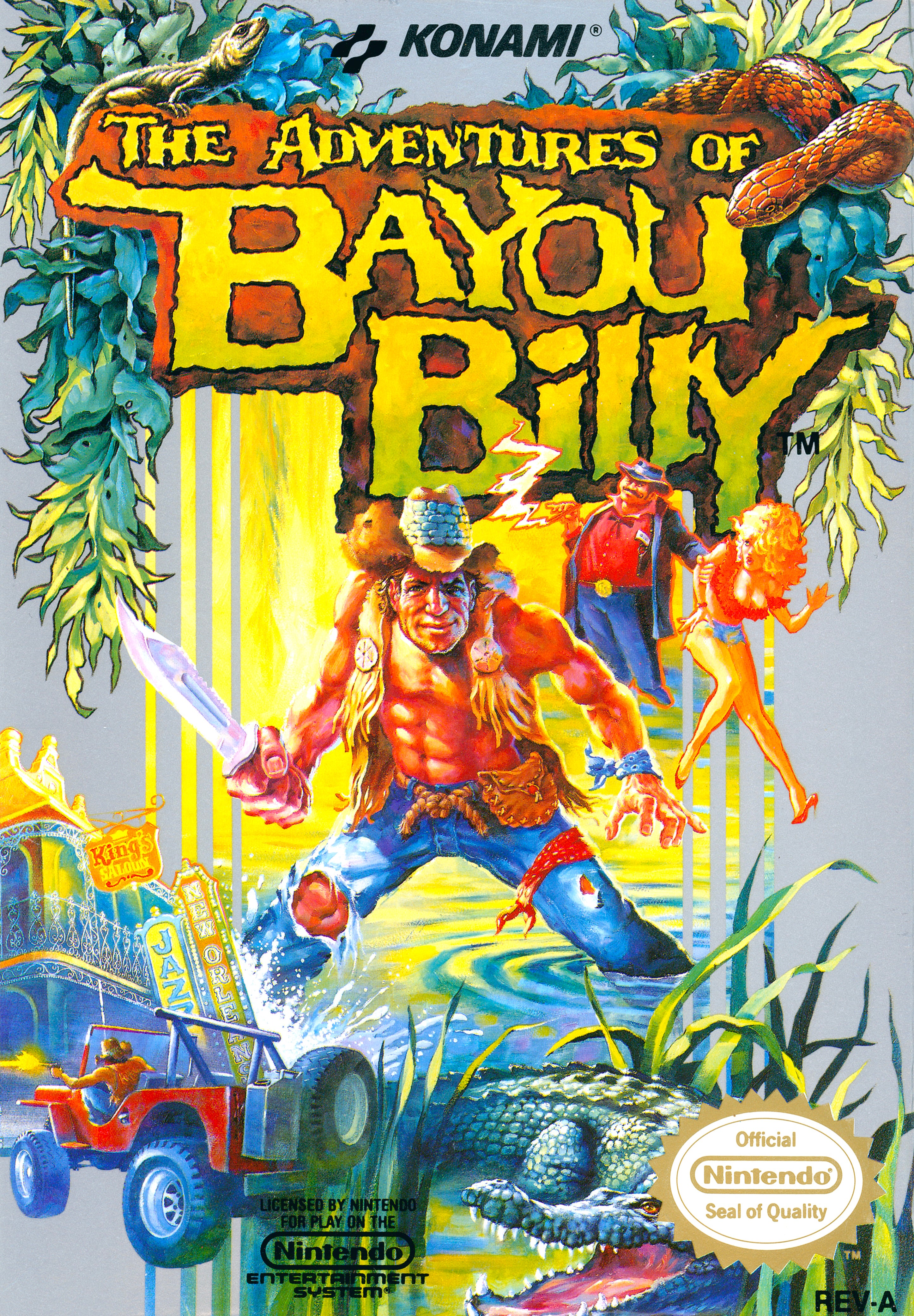 Adventures of Bayou Billy NES - Video Game - Used - CaveGamers