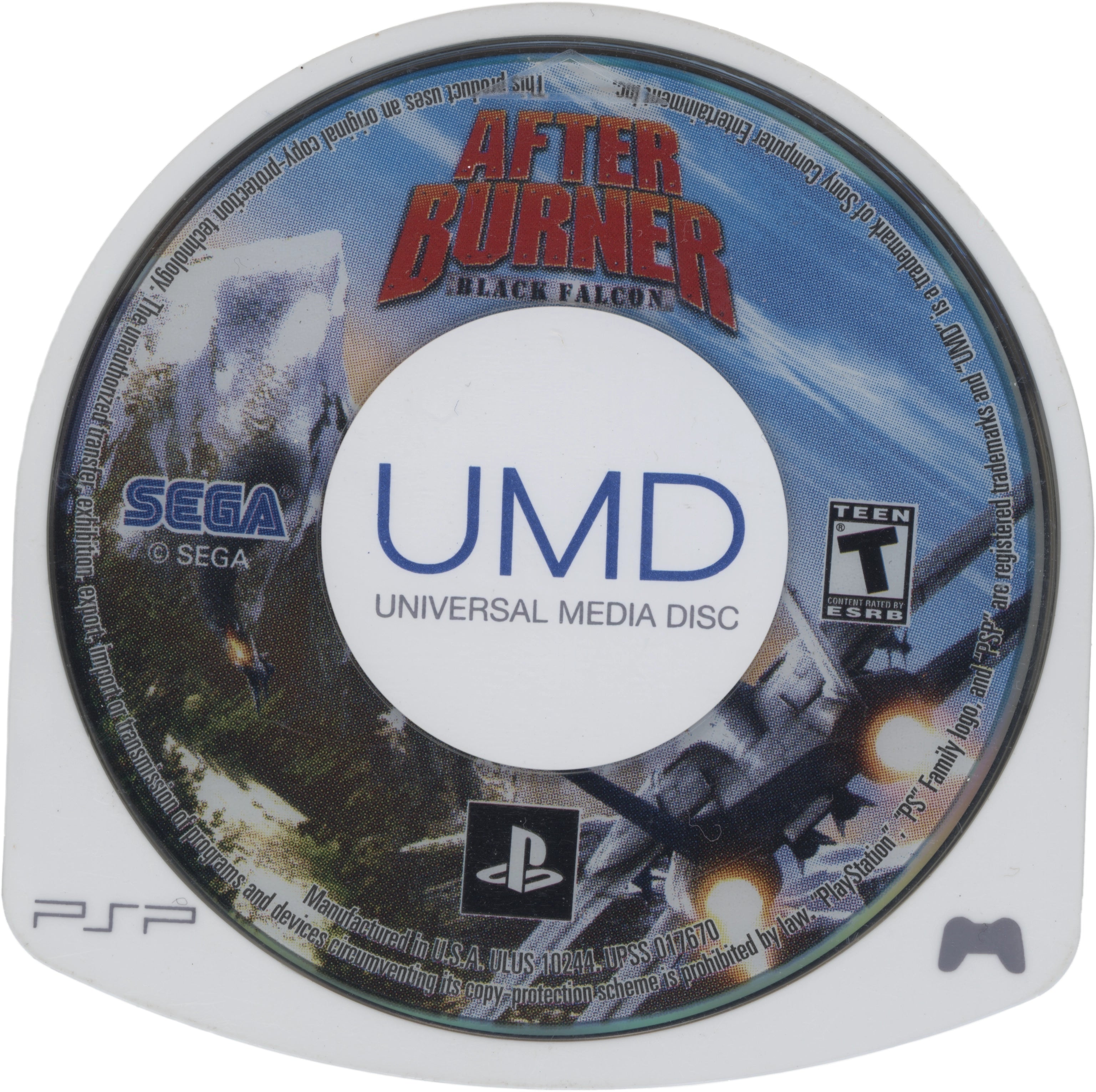 After Burner Black Falcon PSP - Video Game - Used - CaveGamers - Image 3