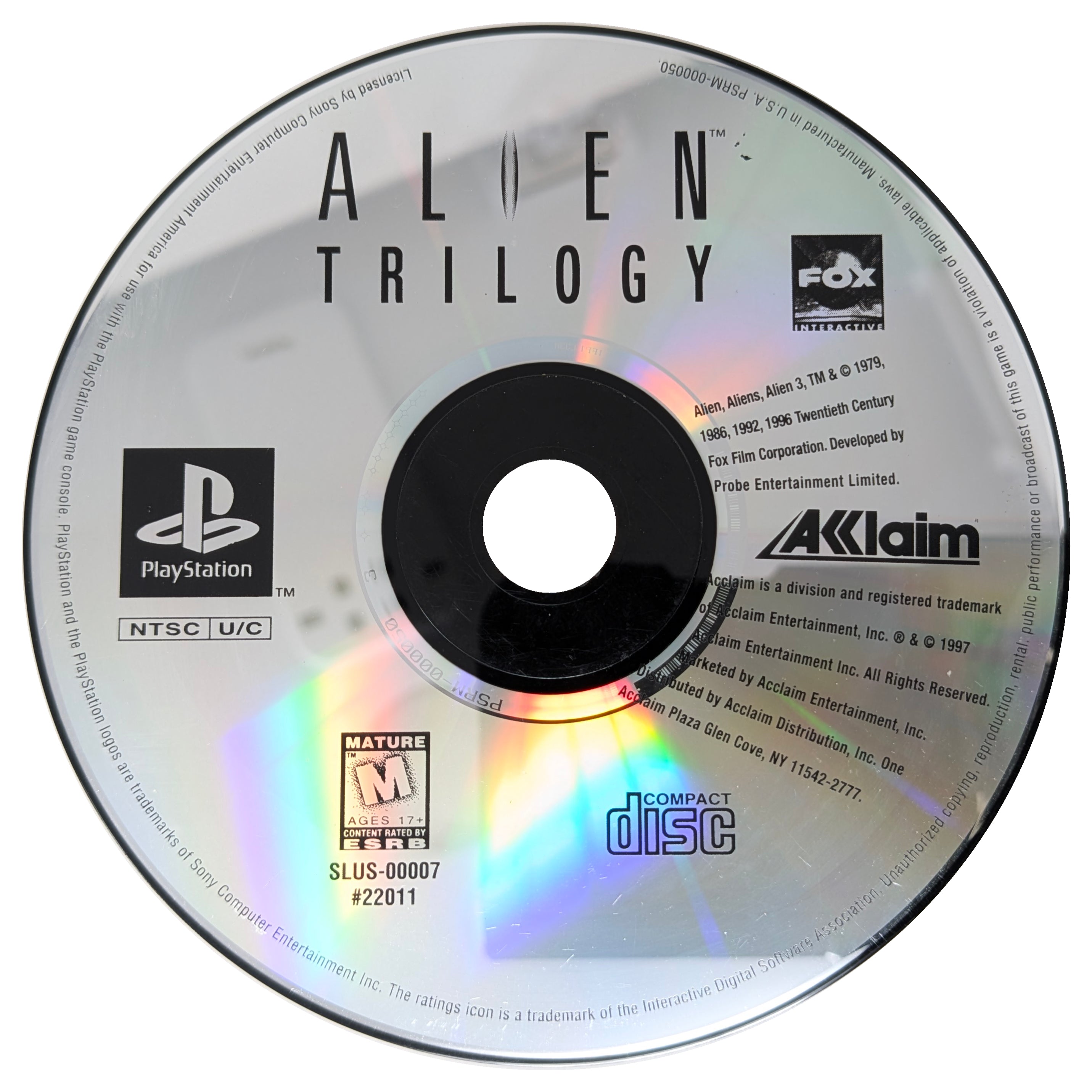 Alien Trilogy Playstation - Video Game - Used - CaveGamers - Image 4