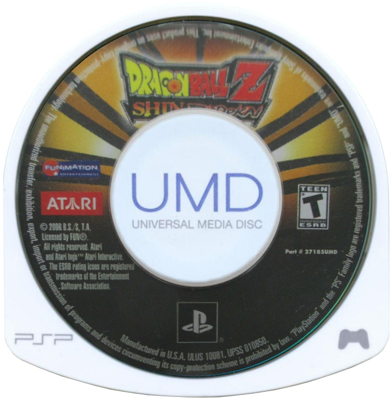 Dragon Ball Z Shin Budokai PSP - Video Game - Used - CaveGamers - Image 3