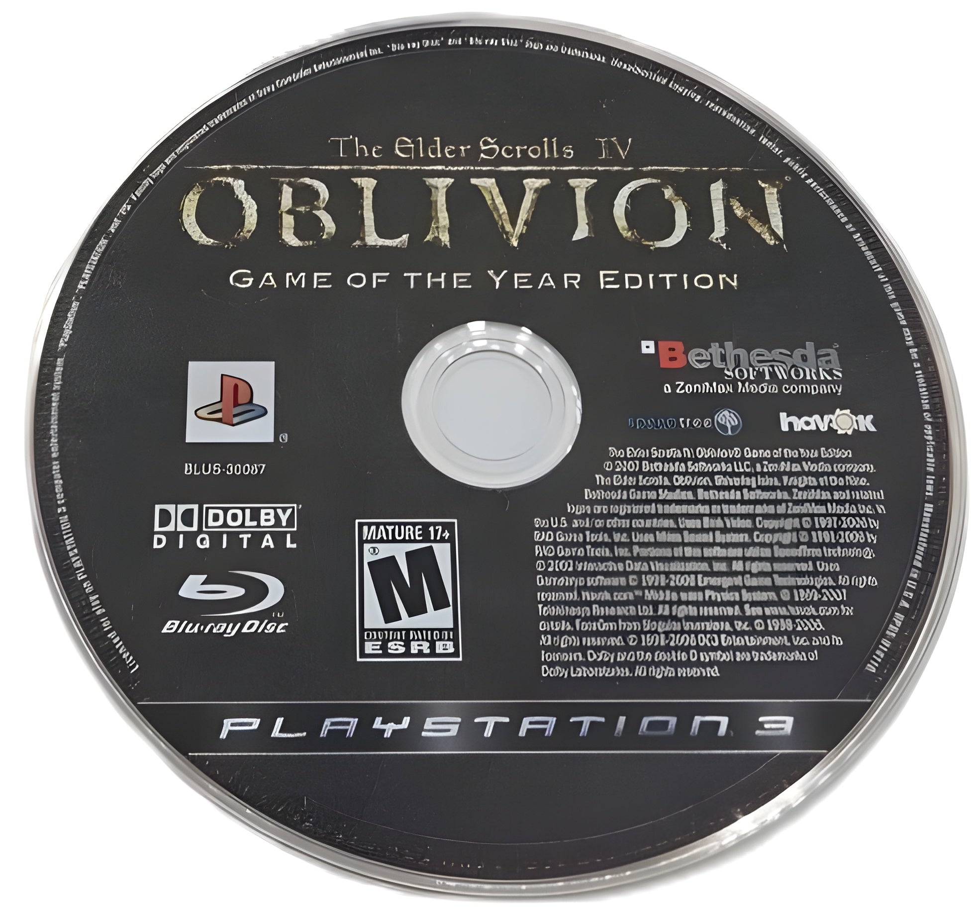 Elder Scrolls IV Oblivion [Game of the Year] PS3 - Video Game - Used - CaveGamers - Image 3