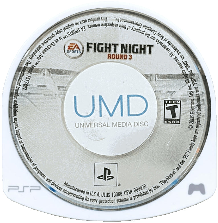 Fight Night Round 3 PSP - Video Game - Used - CaveGamers - Image 3