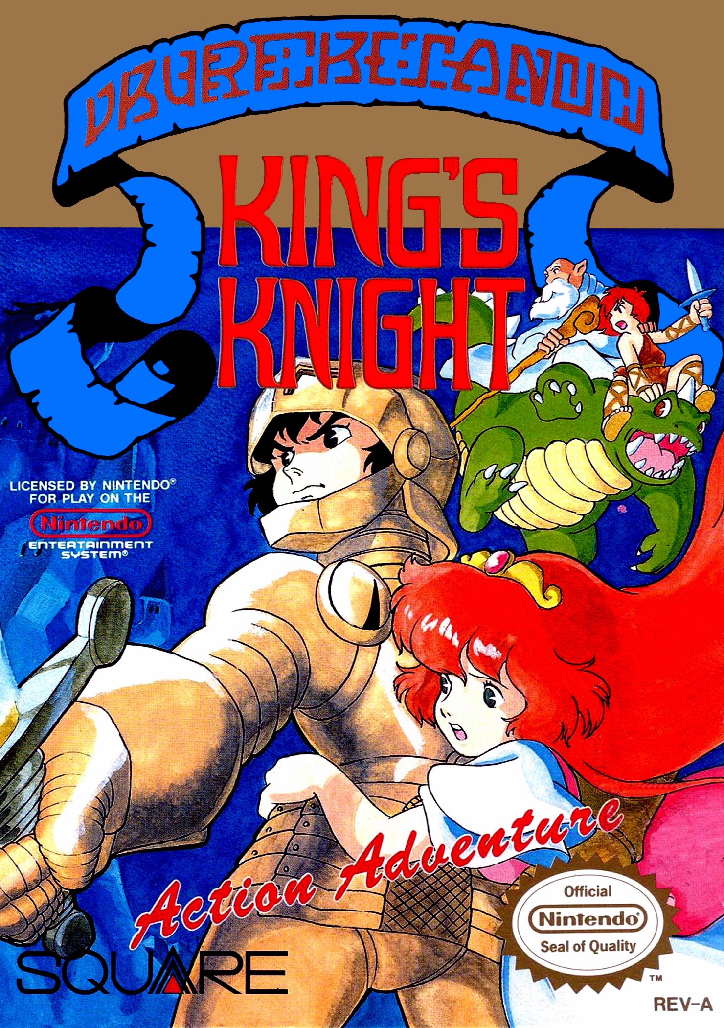 King's Knight NES - Video Game - Used - CaveGamers
