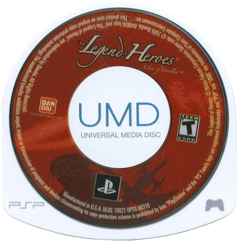 Legend of Heroes A Tear of Vermillion PSP - Video Game - Used - CaveGamers - Image 3