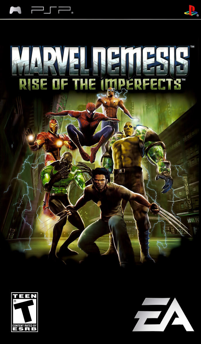 Marvel Nemesis Rise of the Imperfects PSP - Video Game - Used - CaveGamers